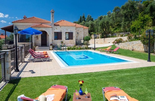 Polemarchi Villa | Family Villa w/Private Pool, BBQ & Childrens Area