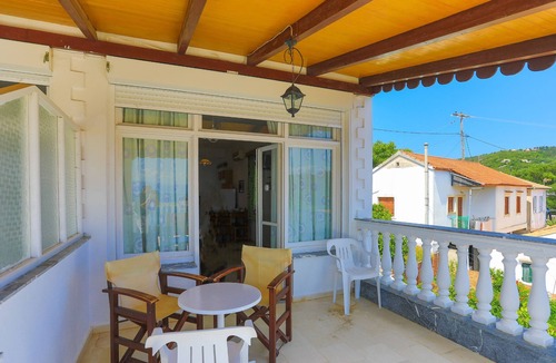Gaios Apartment | Faros Tria, Gaios Family studio, sleeps 3, balcony, views