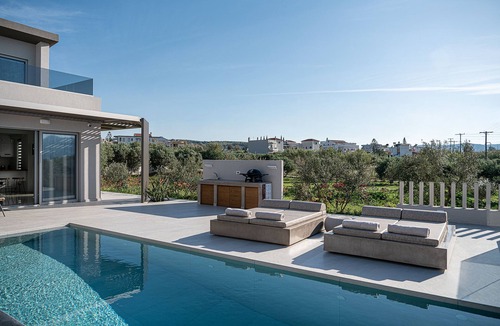 Tavronitis Villa | Fivi Luxury Villa, with Heated Pool & SeaViews