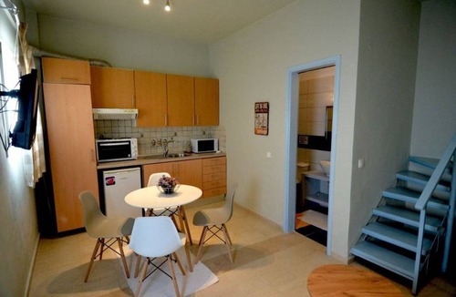 Lakka Apartment | Flora Maisonettes 1: Walk to Beach, A/C, WiFi, Car Not Required