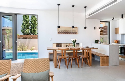 Galatas Villa | Fos Villa, a Luxe House with Private Heated Pool