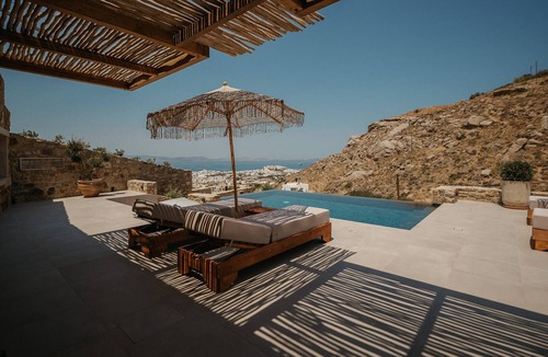 Naxos Town Villa | GkF Luxury Villa Naxos - 2 Bedroom Villa, Private Pool & Outdoor Jacuzzi