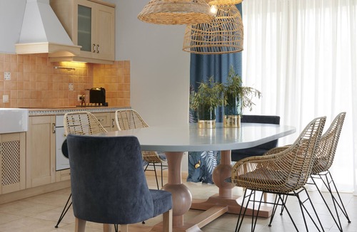 Kavallos Villa | Grand Villa with Private Pool - with Panoramic View, Art Blue Villas