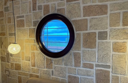 Nea Iraklia Villa | Heraklia villa sea view pool & jacuzzi