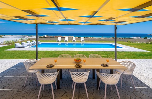 Kolymbia Villa | Hill and Sea View Villa Up To 8