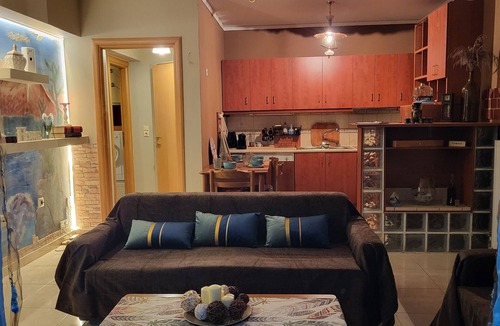 Spata-Artemida Apartment | Holiday Apartment "M and M Airport Stop Garden" with Private Terrace & Wi-Fi