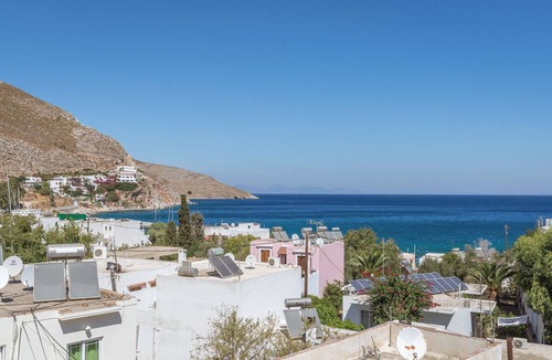 Livadia House | Holiday Home 'Olympus Tilos Apt Twin B1' with Sea View, Wi-Fi and Air Conditioning