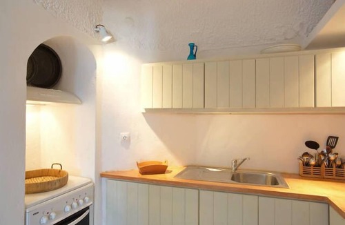 Finikia House | House of the Seven Ships. Cycladic traditional house with sea and sunset view