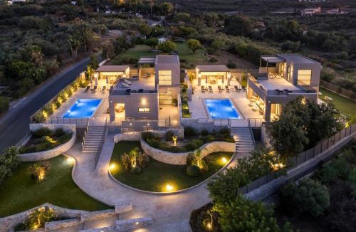 Kato Galatas Villa | Imperium Luxury Villas-Sauna, Jacuzzi, Heated Pool & Gym-Chania