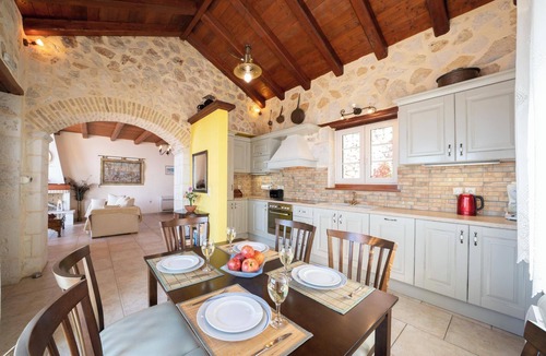 Assos Villa | Impressive Stone Villa, A/C, Private Pool, Sweeping Sea Views to Assos Bay & Magnificent Sunsets!