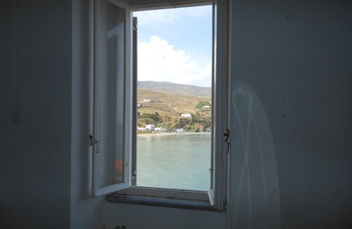 Paleopolis House | In Chora top floor of 1871 built stone wall Mansion, amazing view
