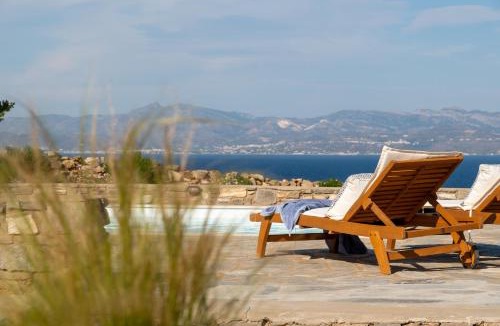 Chrissi Akti Villa | Kallirroe Master Villa with Sea View and Pool