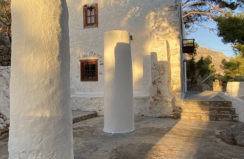 Kamari House | Kalymnos: Charming house on an authentic island, panoramic sea view