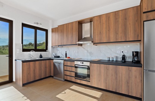 Kalyves Villa | Kera Green Private Villa with heated salt water pool.
