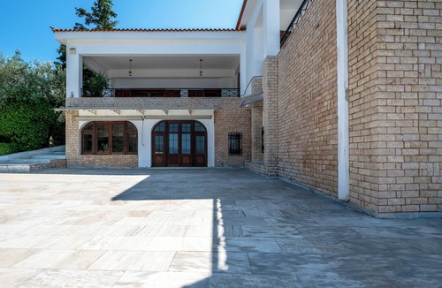 Kalamos Villa | Kleopatra Villa - Seaview, Pool & Tennis court