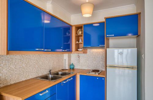 Mastichochoria Apartment | Komi Shoreline Blue Window