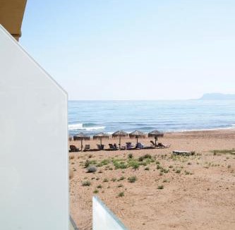 Kato Stalos Apartment | Kostoula's House Beachfront by 8essentially