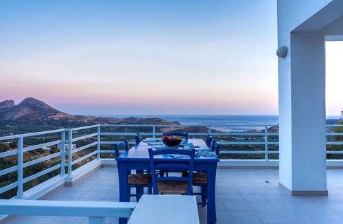 Mariou Villa | Large modern villa situated on a hill in the traditional village of Marious.