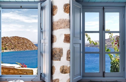 Skala Villa | Lavish Patmos Villa | Villa Odysseus’ Haven | Two Bedroom House with Private.
