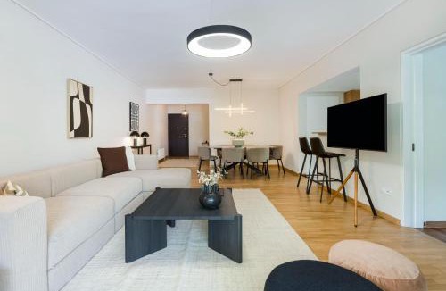 Marousi Apartment | Light-Filled 3BR Flat in Marousi by UPSTREET
