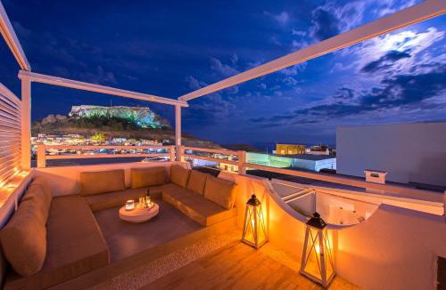 Lindos Villa | Lindos Allure Villa with Jacuzzi and Acropolis view!