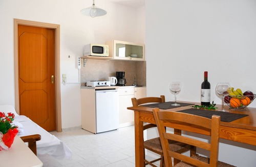 Agia Apartment | Litinas Apartment 9 with pool & balcony with side pool view