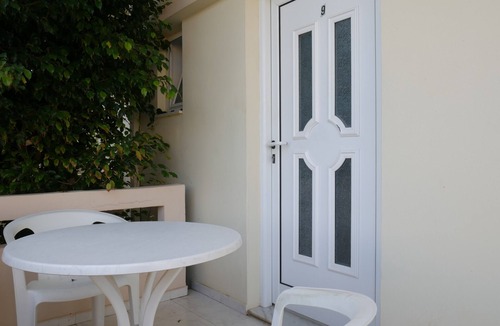 Agia Apartment | Litinas Apartment 9 with pool & balcony with side pool view