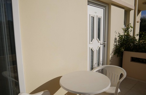 Agia Apartment | Litinas Apartment 12 with pool & balcony with side pool view