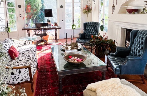 Hollywood Villa | Love Actually inspired Holiday Villa - from Rose & Mortar of "Capturing Home"