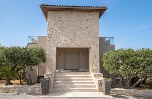 Tersanas Villa | Lux Villa-Prvt Pool-Awesome View-700m from Beach