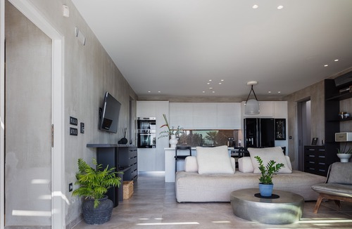 Vizari Villa | Luxe Coastal Escape with Sea Views - Private Heated Pool, Close to Agios Pavlos Beach!
