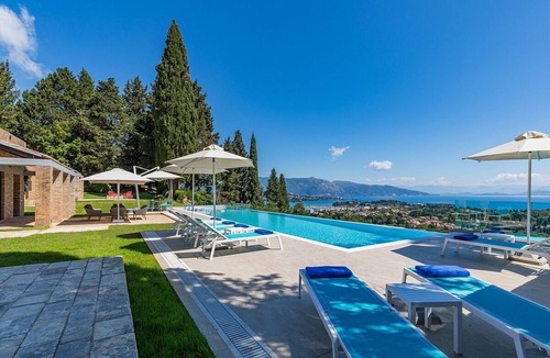 Vassilatika Villa | Luxurious 4 Bedroom Villa in an Idyllic Position with Heated Pool and Amazing 180⁰ Sea Views!