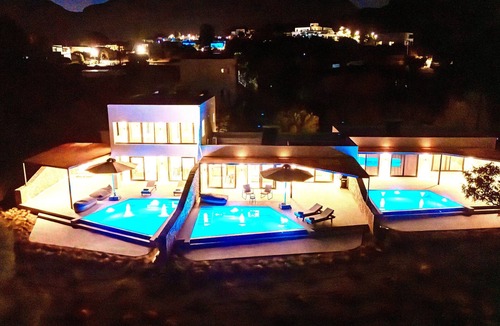 Pefkos Villa | Luxurious 6 persons Villa 'Selene 3' with private pool & mountain and countryside views