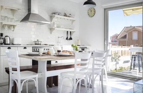 Eleios-Pronnoi Villa | Luxurious Skala pool cottage with private pool close to shops & beach