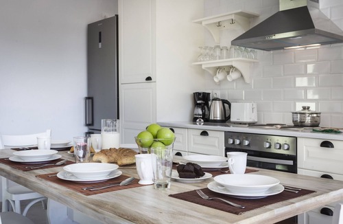 Eleios-Pronnoi Villa | Luxurious Skala pool cottage with private pool close to shops & beach
