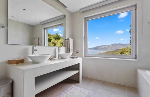 Kilada Villa | Luxurious Villa with Greek breathtaking sea - sunset view and private pool