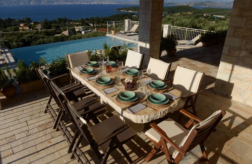 Kassiopi Villa | Luxurious Villa With Private Pool And Stunning Views, 4 bedrooms and 5 bathrooms