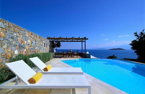 Agios Nikolaos Villa | Luxury Crete Villa Sea View Villa Private Pool Ocean Front 3 Bdr Nikolaos