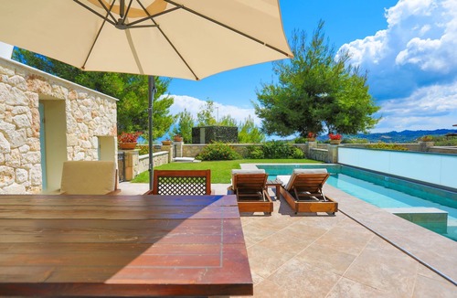 Pallini Villa | Luxury hillside escape with breathtaking Toroneos Bay views