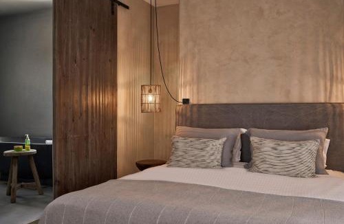 Agios Prokopios Villa | Luxury Naxos Villas Honeymoon Villa Air Conditioning Private Pool 1 Bedroom Stelida