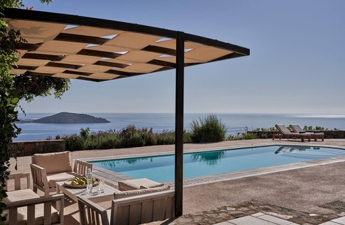 Agios Nikolaos Villa | Luxury villa for Demanding Holidays, Full privacy, Panoramic views over the sea!