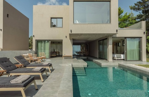 Vasilikos Villa | Luxury Villa Mon I Vassilikos, panoramic seaview
