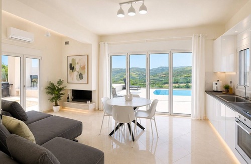 Skalani House | Luxury Villa with Private Pool & Stunning Cretan Views Near Heraklion