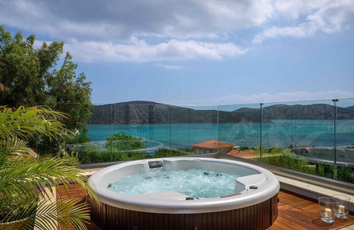 Agia Triada Villa | Magnificent Crete Villa | Villa Hibiscus | Private Infinity Pool | Outdoor.