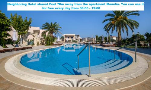 Agia Marina Apartment | Manolia Dream Apartment 3-bedrooms 30m to the beach
