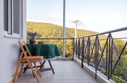 Ormos Agiou Ioannou Apartment | Mary's Paradise Apartment with panoramic sea view to Kakia Thalassa and Daskalio