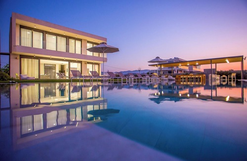 Kamiros Villa | Miguel Luxury Beachfront Villa with Jacuzzi & Private Beach