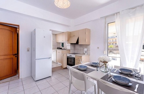 Heraklion Apartment | Modern Apartment in Old Town Heraklion, A/C, Terrace with Sea and City Views!