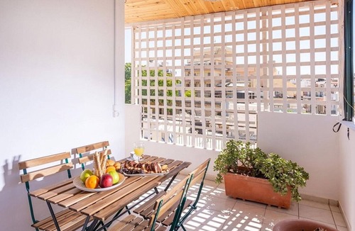 Heraklion Apartment | Modern Apartment in Old Town Heraklion, A/C, Terrace with Sea and City Views!