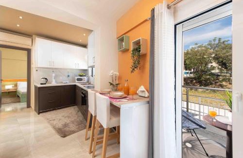 Petaloudes Apartment | Modern Colorful House 1 rhodos
